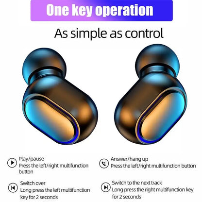 2025 New E7s TWS Bluetooth Headset Wireless Headset in Ear Stereo Noise Reduction Sports Headset with Microphone Headset