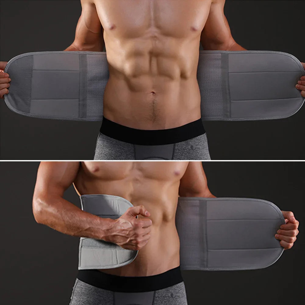 2024 Adjustable Back Braces Waist Belt Men Women Work Lower Back Pain Relief Breathable Anti-skid Spine Lumbar Support Belt