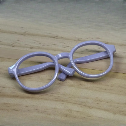 LABUBU 17cm Doll 6.5cm Transparent Glasses Stylish Sunglasses for 1/8 -1/4 BJD Doll Accessories