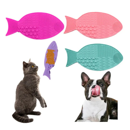 Suitable for pets weighing less than 3 kilograms Mat Cats Slow Food Bowls Suction Cup Feeding Food Silicone Lick，product small