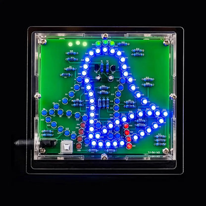 EI Electronic Wind Chimes - Twinkle Swinging Wind Chime Light kit Soldering Project Electronic Hands-on Learning DIY Electronic