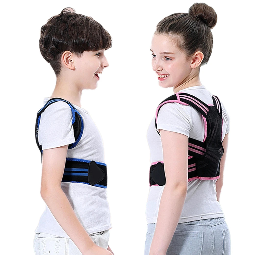 TIKE Children Back Posture Corrector Orthopedic Corset Shoulder Lumbar Wasit Support Correction Kids Teens Straighten Upper Belt