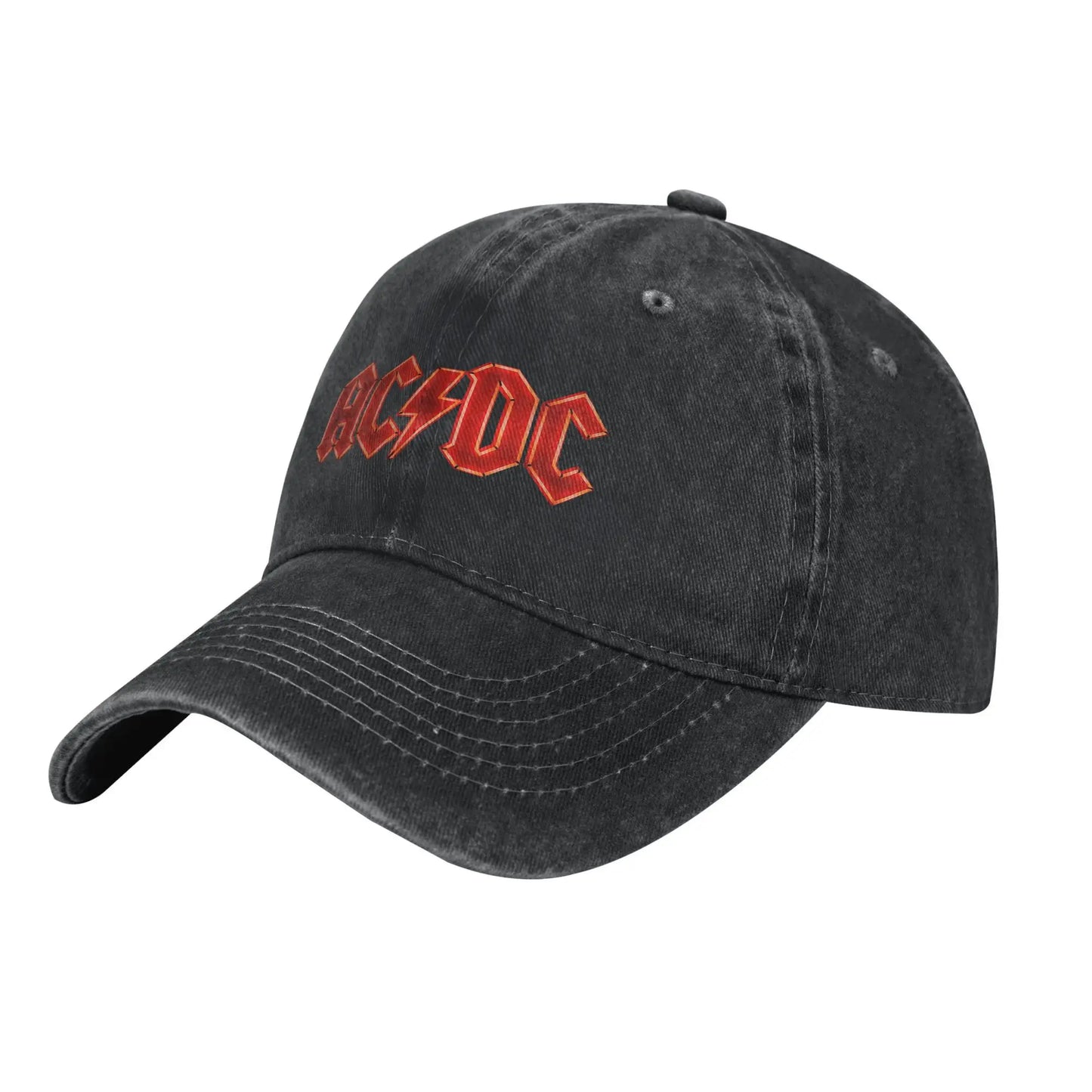 Classic AC Shook Me DC Baseball Cap Men Women Distressed Denim Snapback Hat  Outdoor Summer Gift Hats Cap