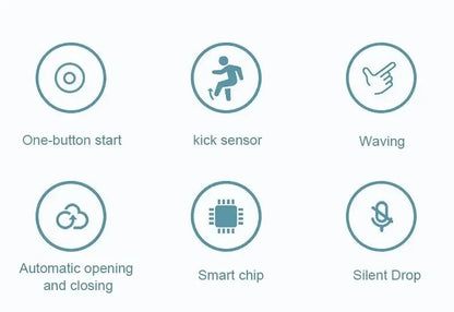 Kitchen Trash Bin 13L Bathroom Touch Trash Can In The Toilet Smart Garbage Bucket Waste Bins Dustbin Smart Trash Can Kitchen