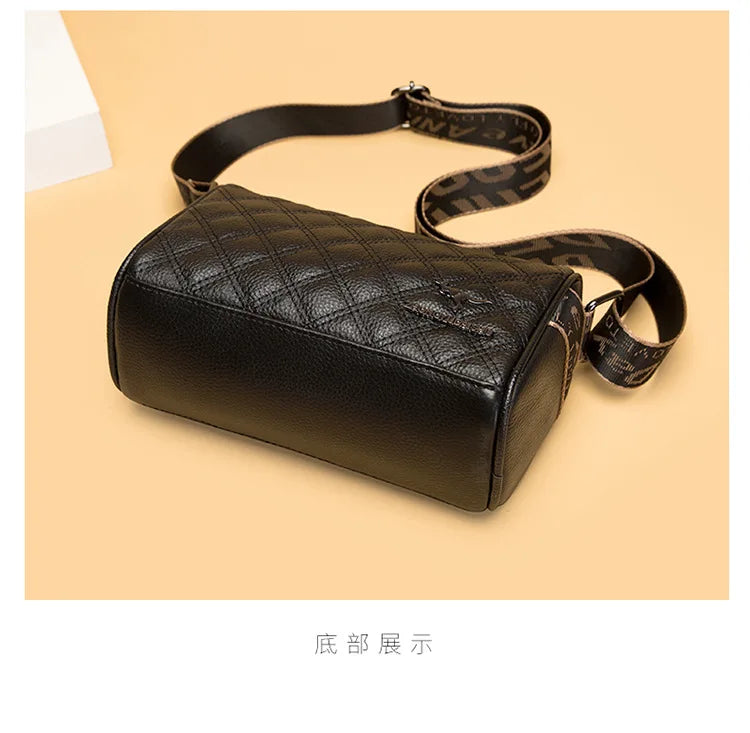 2025 Small Totes for Women New Trendy Crossbody Bag Fashionable Soft Leather Shoulder Bag Broadband Pillow Handbag for Women