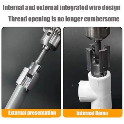 Multifunctional Screw Extractor Kit Easy Removal Compact Broken Screw Extractor Internal & External Threads Powerful Claw