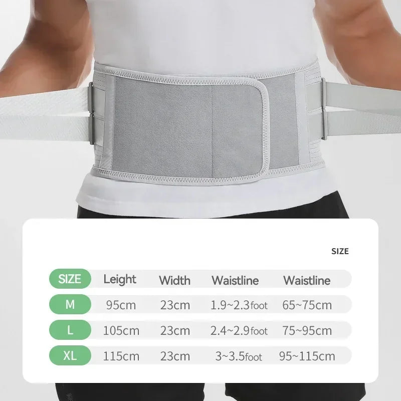 Lumbar Back Brace for Lower Back Pain with Removable Lumbar Pad,Lumbar Support Belt for Men & Women with Bionic Support System