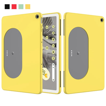 Silicone Case for Google Pixel Tablet Liquid Soft Flexible Cover Anti-Scratch Shockproof Protective Case Capa Fundas