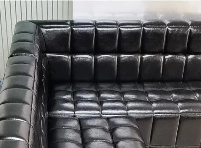 Commercial Dining Furniture Leather Single Restaurant Cafe American Design Booth Sofa