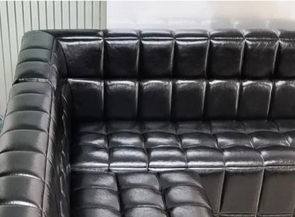 Commercial Dining Furniture Leather Single Restaurant Cafe American Design Booth Sofa