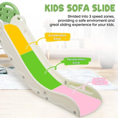 Indoor Kids Sofa Slide Adjustable Climbing Slide for Bed Sofa Stair for Kids Toddler Toy Slide Climber Playset Toy Playground