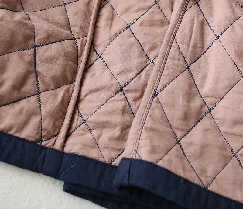 Oversized women's cotton Jacket 2025 New Winter Coat Women Loose Casual Warm Long Overcoat Female Literary Retro Cotton Coats