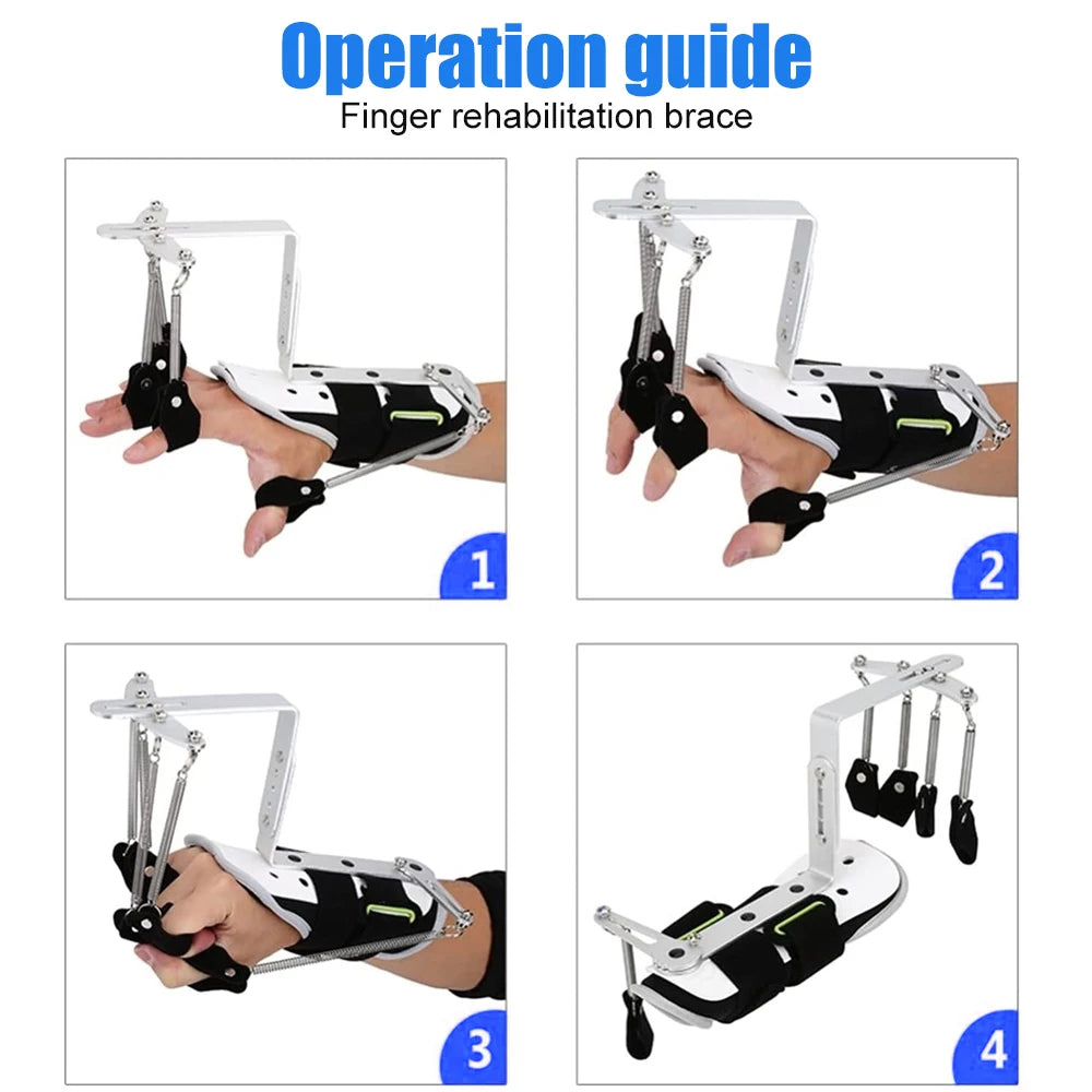 Tcare Hand Posture Corrector PHYSIOTHERAPY REHABILITATION Training Dynamic Finger Orthosis for Apoplexy HEMIPLEGIA Tendon Repair