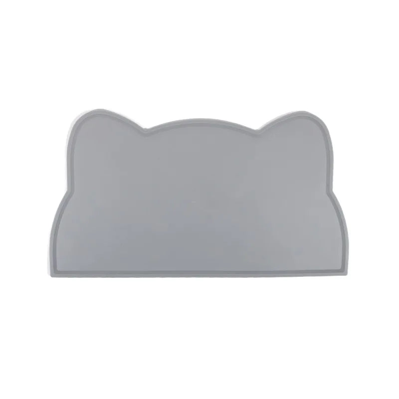 Silicone Pet Feeding Dog Cat Bowl Food Mat Non-Stick Waterproof Pet Food Feeding Pad Puppy Feeder Tray Water Cushion Placemat