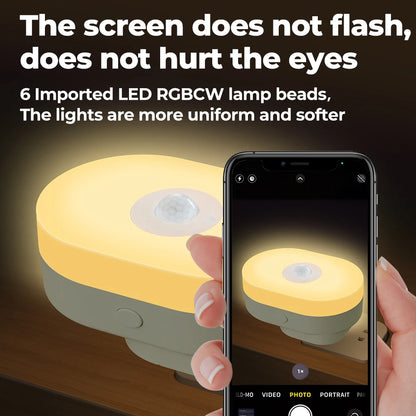 Smart Sensor Wifi Night Light Night Lights Plug Into Wall APP Control Dimmable Timing Atmosphere Wall Lamp For Bedroom