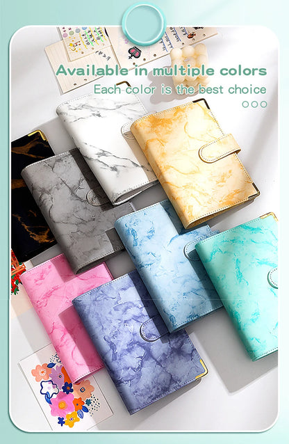 A6 Binder Cash Envelopes for Budgeting Money Organizer for Cash Money Envelopes for cash Leather A6 Binder with zipper
