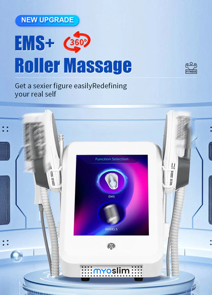 NEW 200HZ EMSzero Roller Slimming Cellulite Reduction Inner Ball Roller 360 Degree Infrared Vacuum Roller Massage Beauty Machine