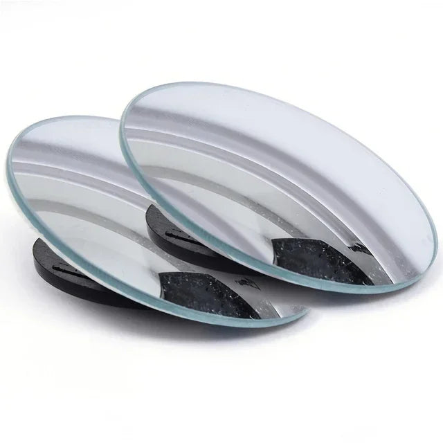 Car Interior Auxiliary Blind Spot Mirror 360° Wide-Angle Adjustable HD Convex Mirrors Car Parking Reversing Rearview Mirror