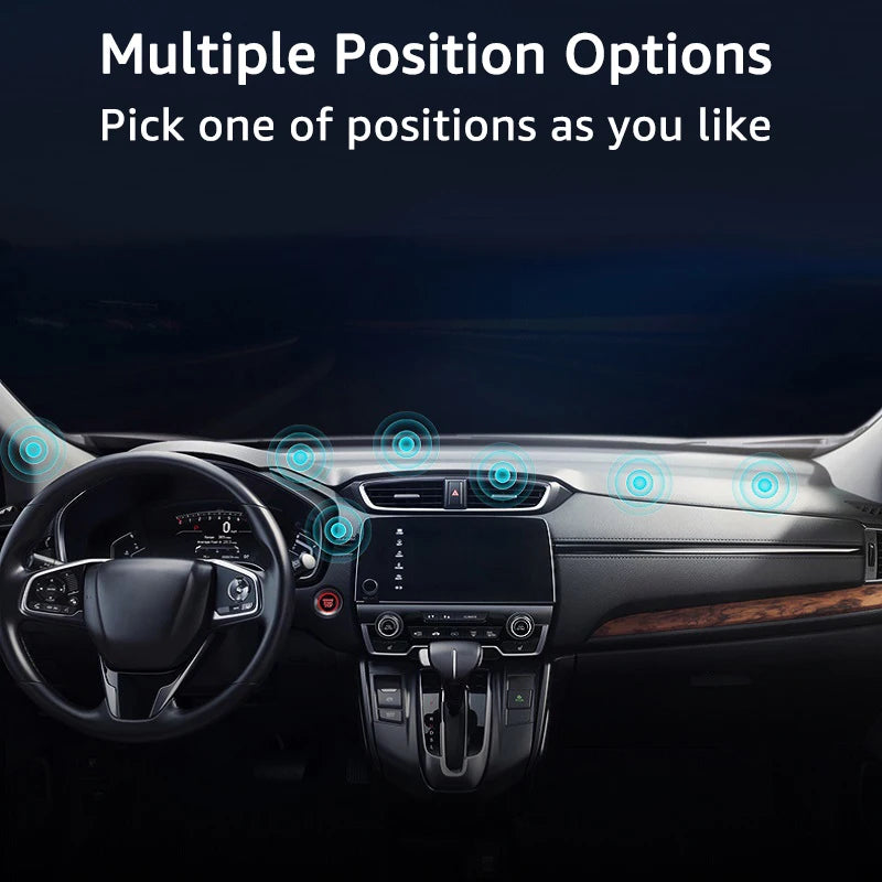 Universal Magnetic Car Phone Holder Stand Round Magnet Car Mount Bracket GPS Smartphone Mobile Support In Car Bracket for Wall