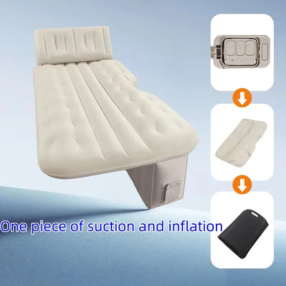 Car Inflatable Bed Trunk Leveling Pad Mattress Sleeping Pad Car Converted Bed Foldable Car Travel Bed Camping Bed