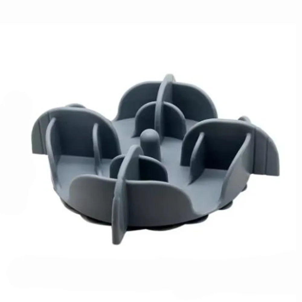 Practical Silicone Dog Slow Feeder Safe Soft Pet Slow Food Bowl Nonslip Anti Choking Puppy Feeding Bowl for Pet