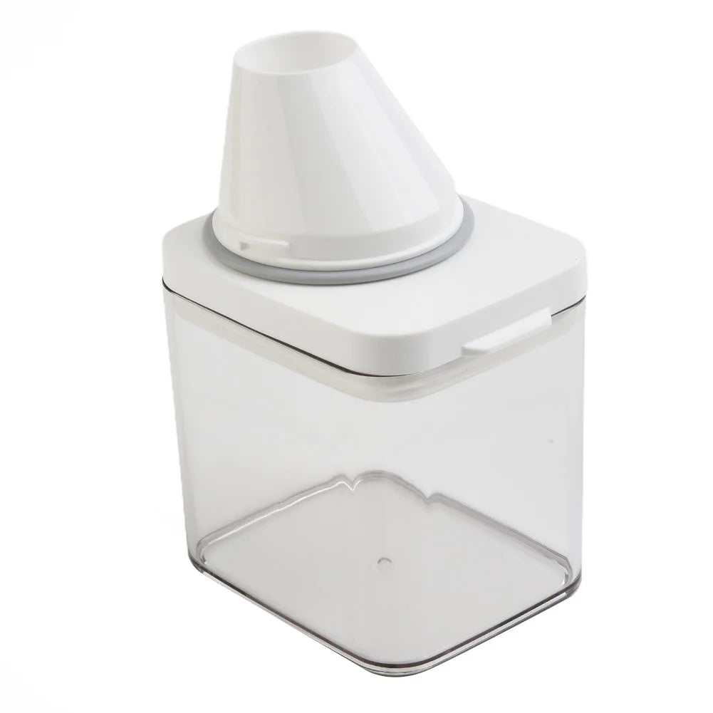 1PC High Quality Laundry Detergent Dispenser For Laundry Detergent Powder Kitchen Plastic Airtight Food Storage Containers
