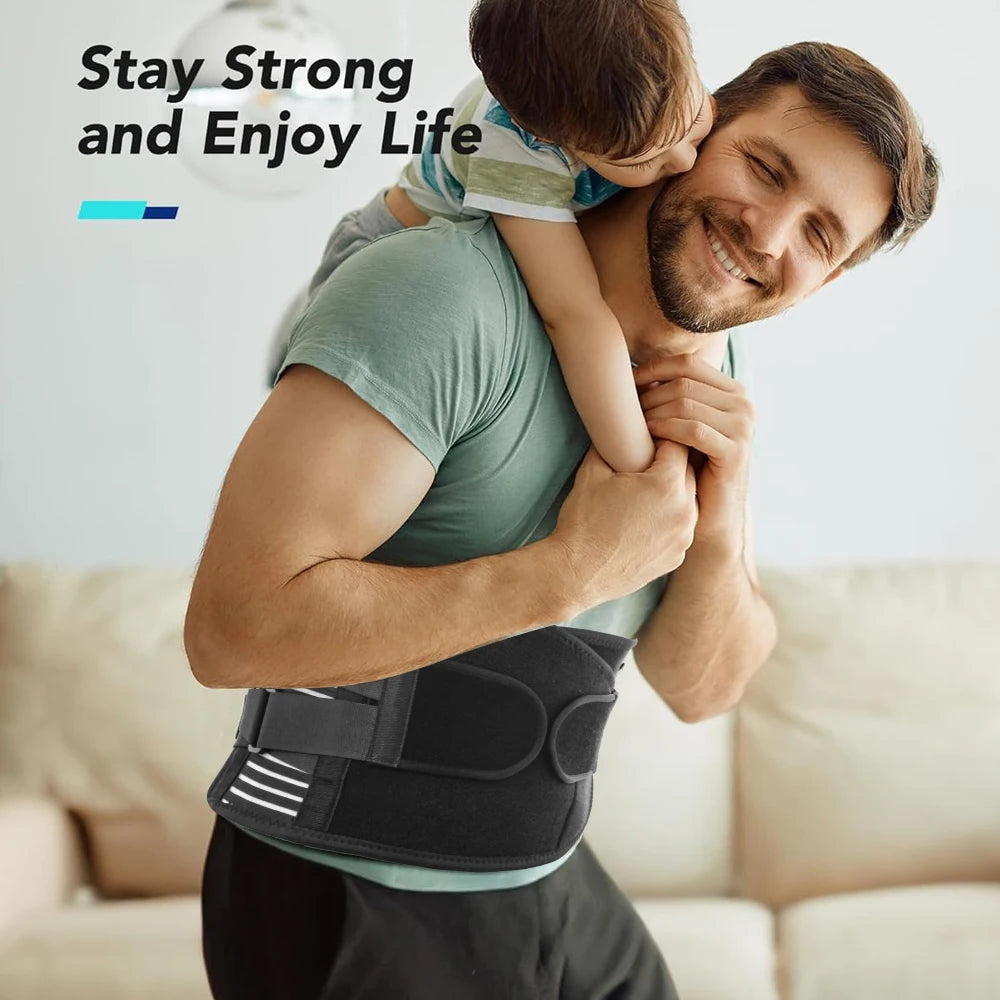1PCS Back Brace for Lower Back Pain - Backs Support Belt for Women Man,Relieve Waist Pain,Improve Posture with Comfort Back Pain