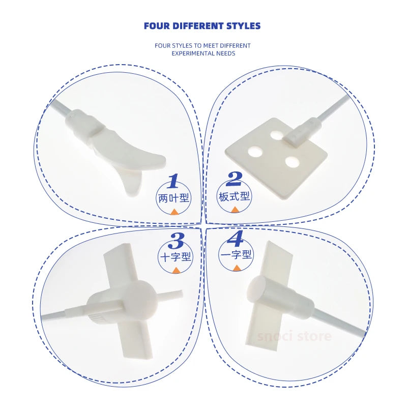 Stirring Rod  400mm 450mm 500mm Length Overhead Stirrer Mixer Shaft with Foldable Paddle for Lab