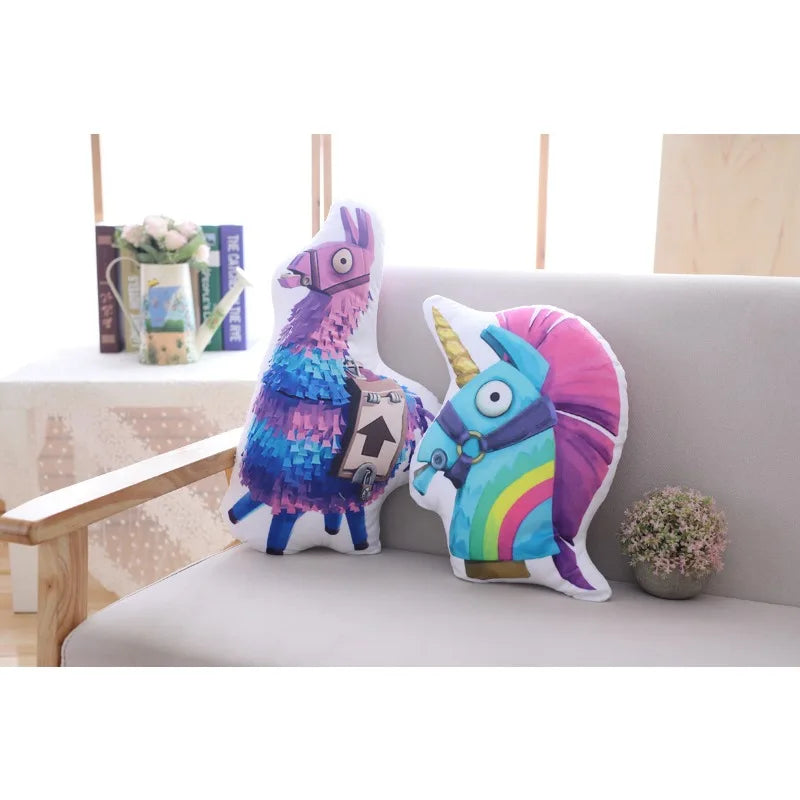 Fortnite Game Pillow Cartoons Sofa Cushion Pillow Quilt Stuffed  Toys Cosplay Kid Gift
