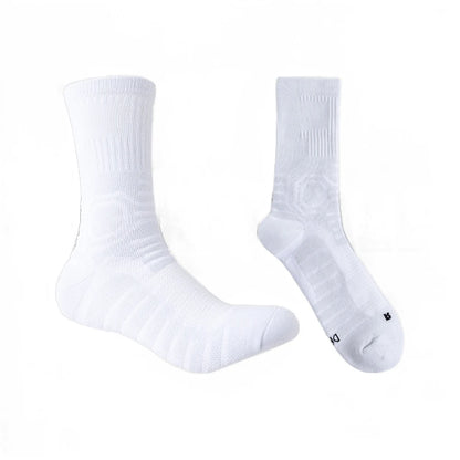 Basketball socks, long tube, thickened towel bottom, elite socks, high top protection, anti slip and shock-absorbing sports high