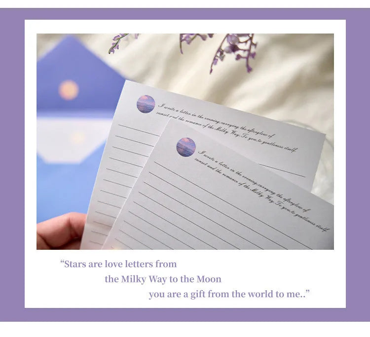 Stationary Paper and Envelopes Set Stationary Set for Women Girls and Men Boys Cute Stationary Writing Stationery Paper