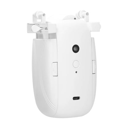 3 in 1 Intelligent Curtain Motor Home Electric Curtain Opener No Wiring with Remote Controller for I-Rail/U-Rail/Roman Rod