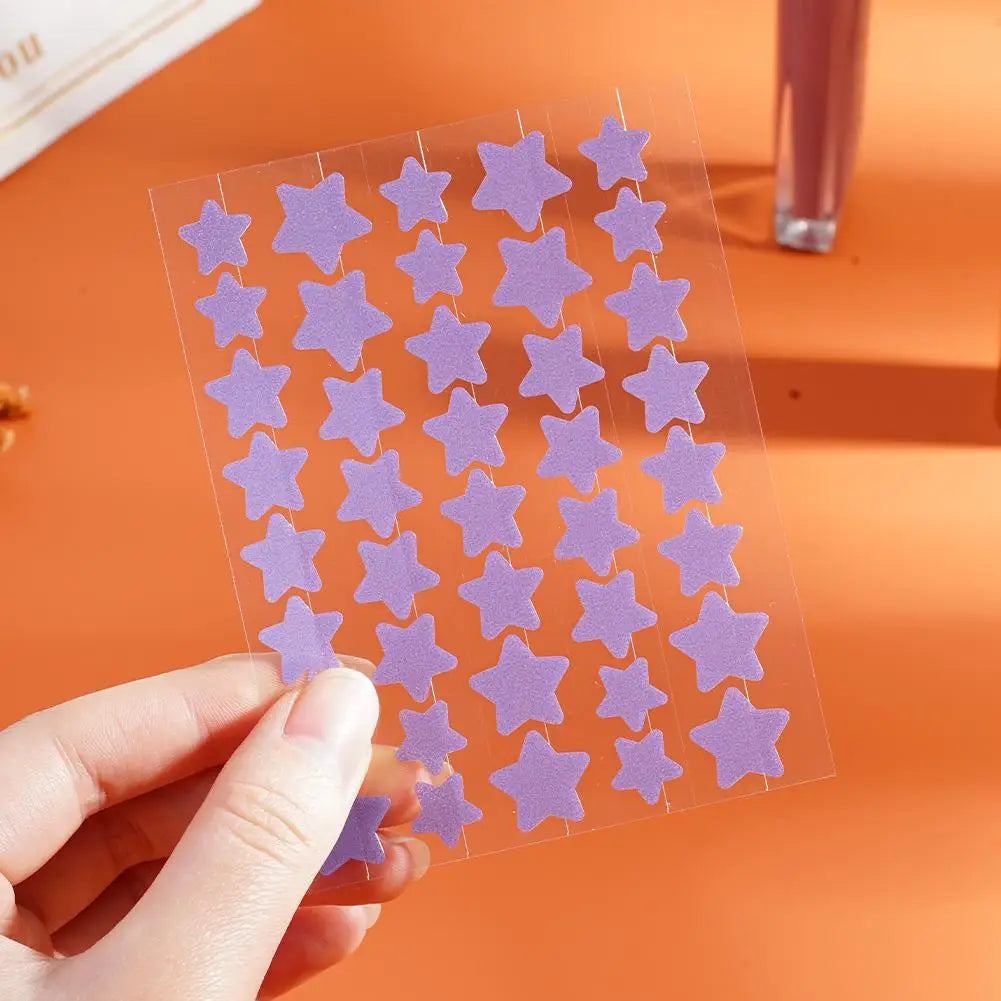 40pcs Pimple Patches Colorful Star-Shaped PE Pimple Patches For Ance Cute And Invisible Pimple Cover Stickers for Pimple Removal