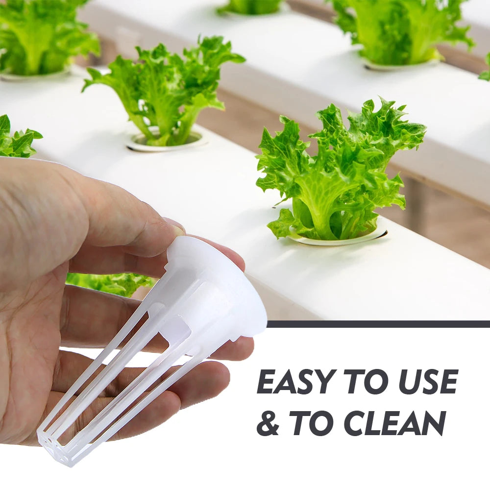 Plastic Hydroponic Planter Basket Soilless Cultivation System for Aerogardens Planter Indoor Garden Plants Vegetable Container