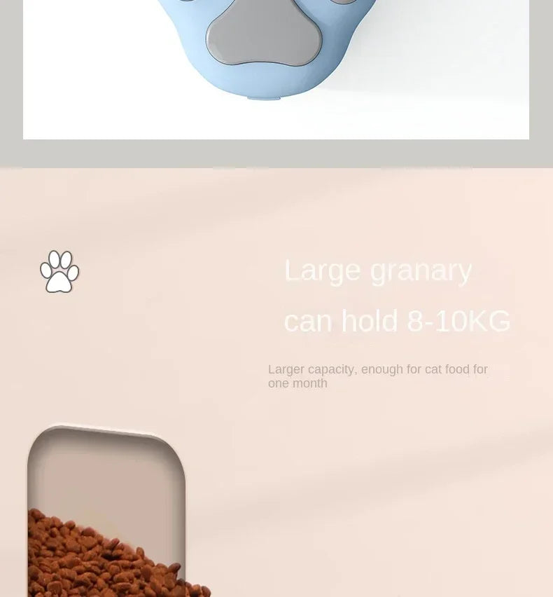 Large Dog Food Storage Bucket Pet Food Storage Bucket Food Seal Moisture-proof Cat Dry Food Bucket Storage Box Pet Dog Feeders