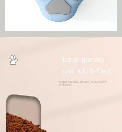 Large Dog Food Storage Bucket Pet Food Storage Bucket Food Seal Moisture-proof Cat Dry Food Bucket Storage Box Pet Dog Feeders