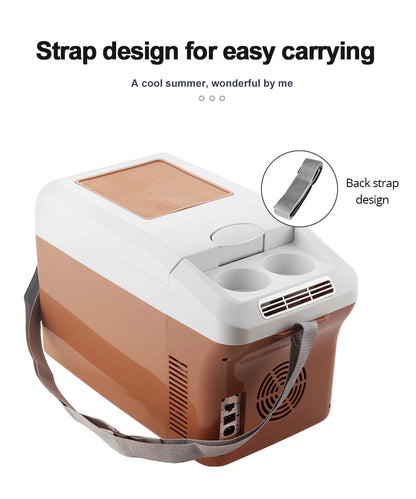 Ice box Mini Fridge 220V 12V 24V Portable Electric Cooler Refrigerator For Camping Home Truck Beach Vehicle Mini Fridge Cool car