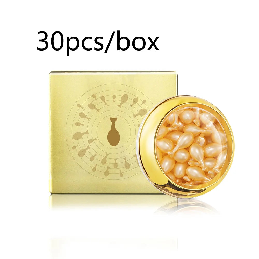 90 Pcs/Bottle Retinol Serum Ceramide Capsules Night Serum Moisturizing Anti-aging Face Serum Spot Removing Cream Skin Care