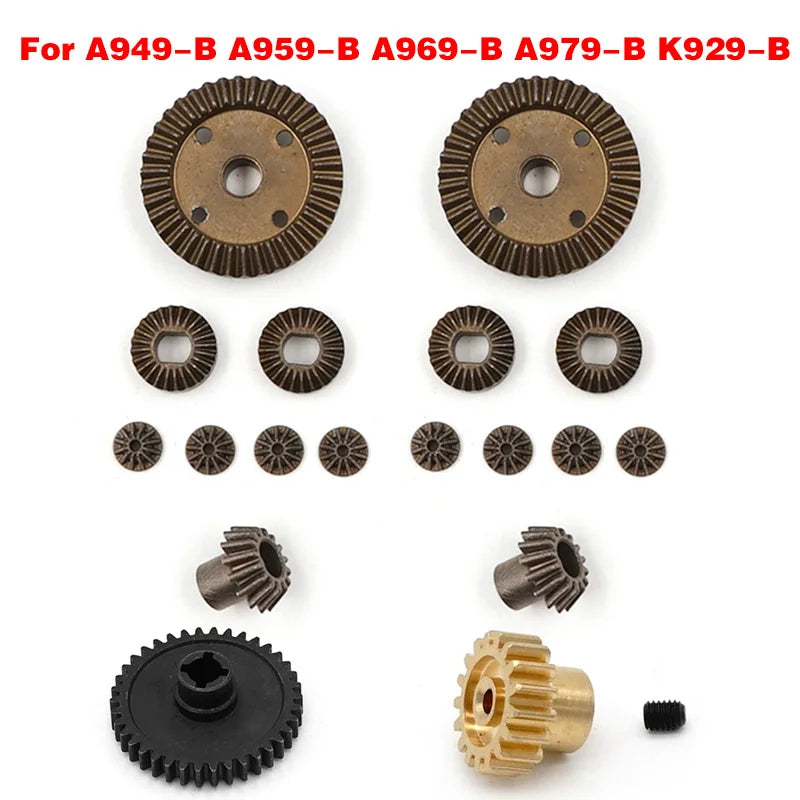 WLtoys A949 A959 A969 A979 K929 A959-B A969-B A979-B K929-B RC Car spare part A949-23/A959-B-27 Upgrade metal differential