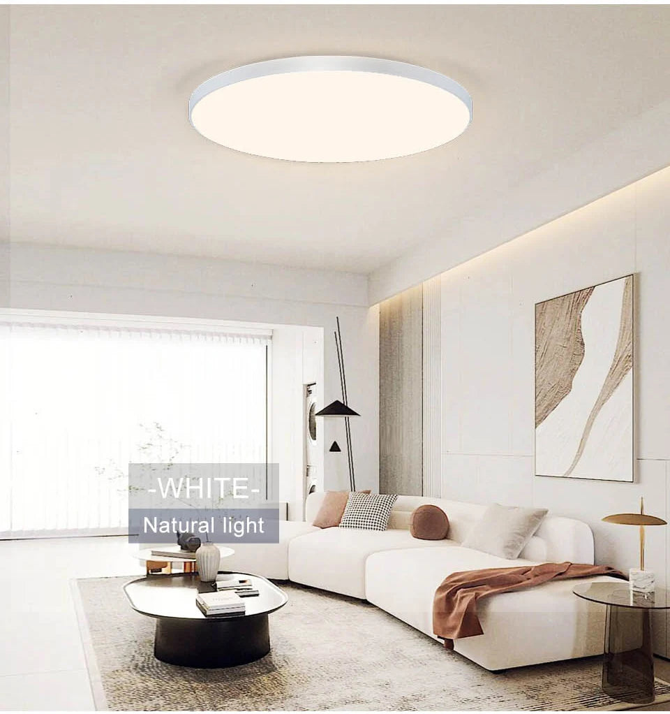 Smart LED Ceiling Light APP Luster Remote Control Appliance 36W 50W 80W interior Home Decor Fixture Bathroom Bedroom