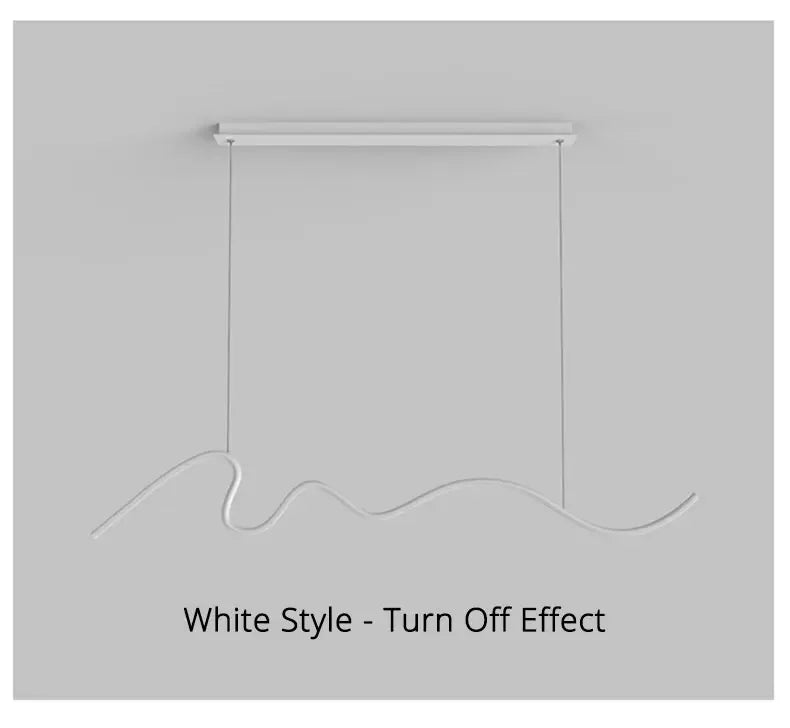 Dining Room Lamp Chandelier Light Luxury Lamps Modern Minimalist Dining Room Dining Table Bar Nordic Minimalist Strip 2025 New