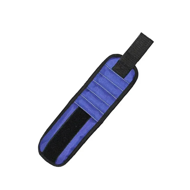 Magnetic Wristband for Holding Screws Nails Drilling Bits Wrist Tool Holder Belts with Strong Magnets five Rows of Ten Magnets