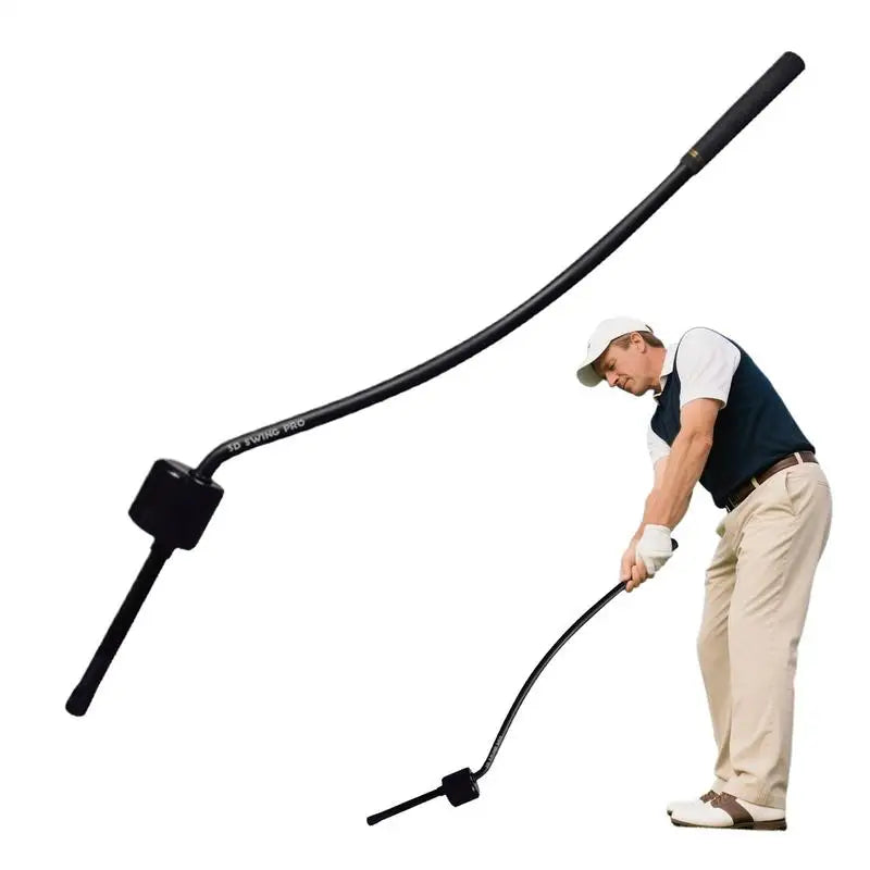 Golf Swing Trainer Portable Professional Golf Swing Aid Sports Supplies Training Equipment For Indoor Outdoor Course Home