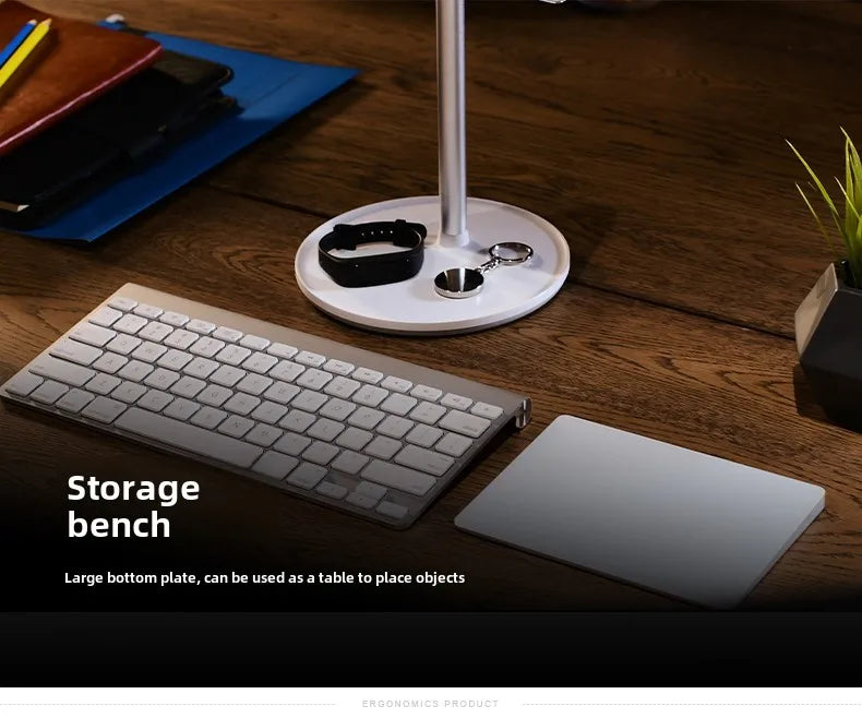 Sturdy Tablet Stand with Adjustable Viewing Angles - Ideal for Bedside, Desktop, and Kitchen Use