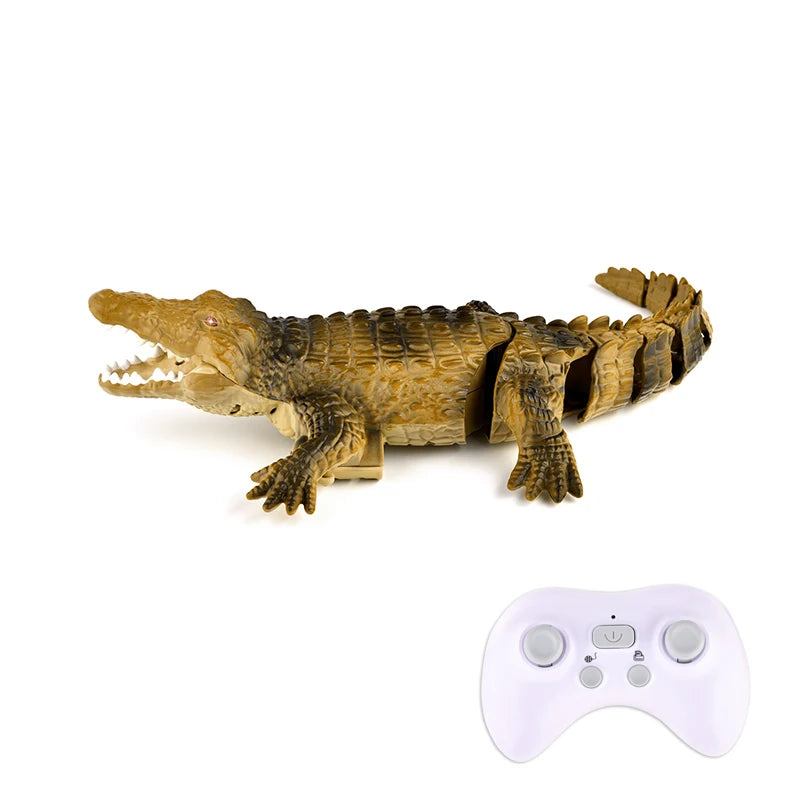 Rc Animals Crocodile Model Simulation Waterproof for Outdoor Lake Electric Remote Control Alligator Shark Children's Water Toys
