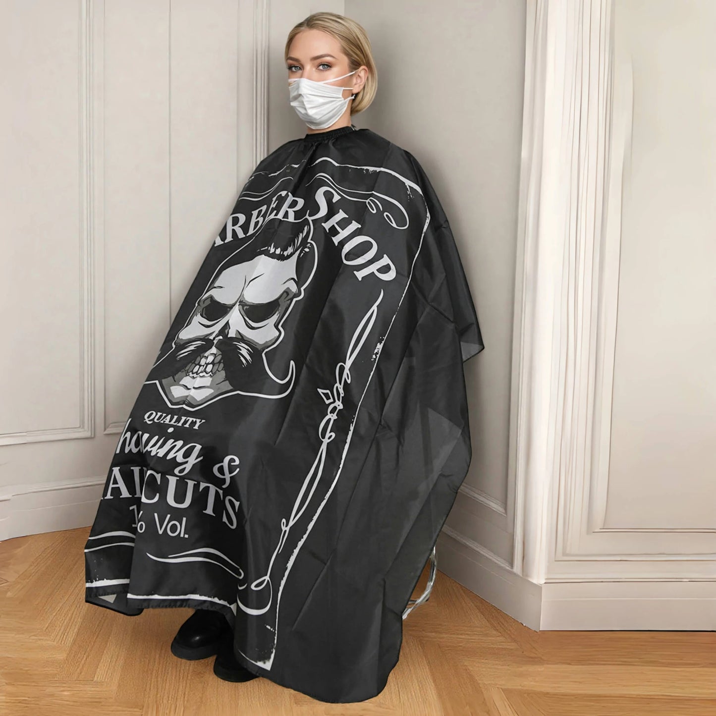 Barber Cape for Men Women Hair Cutting Cape Hairdressing Cape Hair Cut Apron Tools Accessories