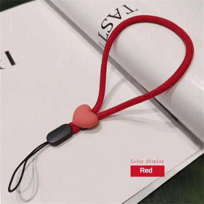 New love Mobile Phone Phone Strap Colorful Adjustable Short Wrist Strap Elastic Mobile Phone Lanyard Phone