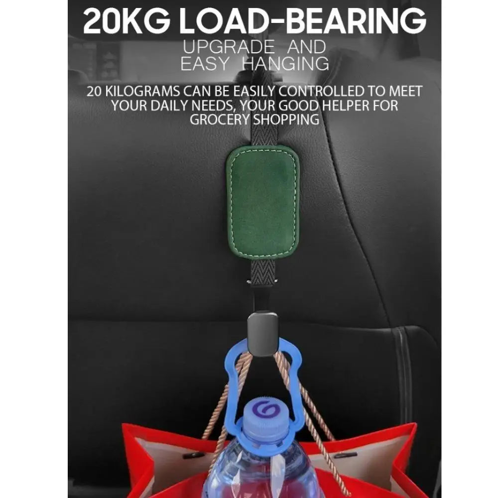 Universal Car Seat Back Hook Storage Hanger Headrest Hook Vehicle Back Seat Organizer Car Clips Back Seat Holder