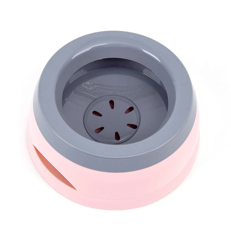 Can be Used on the Car Pet Dog Bowls Floating Not Wetting Mouth Cat Bowl No Spill Drinking Water  Plastic Portable Dog Bowl