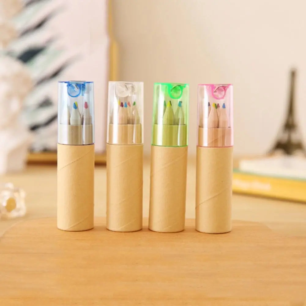 Creativity Crayon Student Pencil 12 Color Drawing Art Colored Pencil Student Stationery Portable Painting Pencil